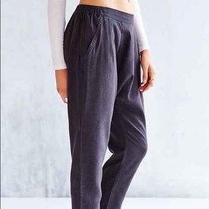 Grey/Mauve BDG Slouchy Harem “Porter” Pants